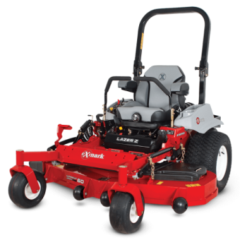 Learn more at Exmark.com Exmark Lazer Z E-Series Mowers