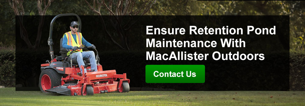 proper retention pond maintenance