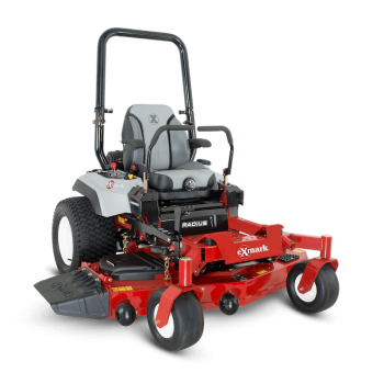 Learn more at Exmark.com Exmark Radius X-Series Mowers